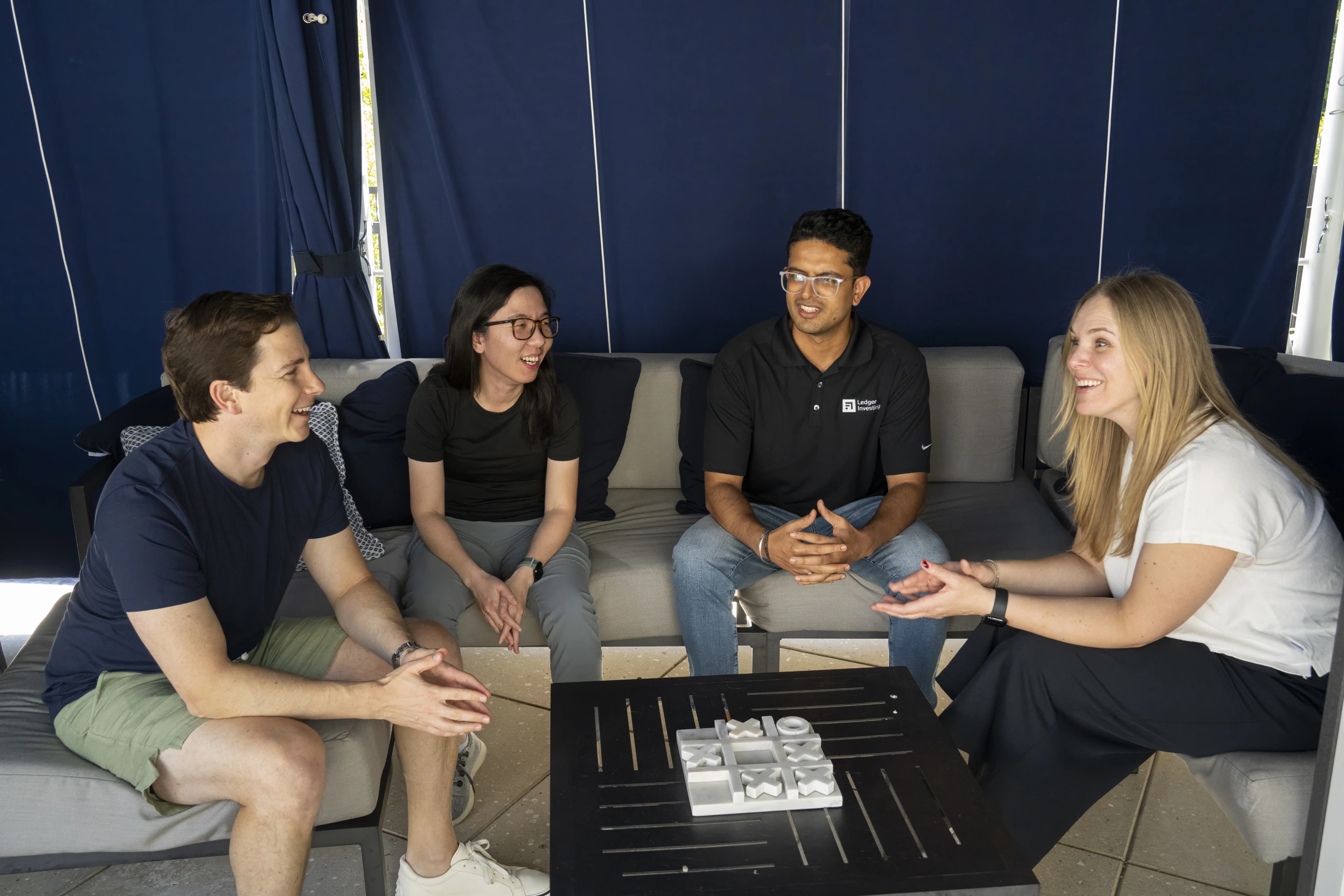 Team collaboration at Ledger